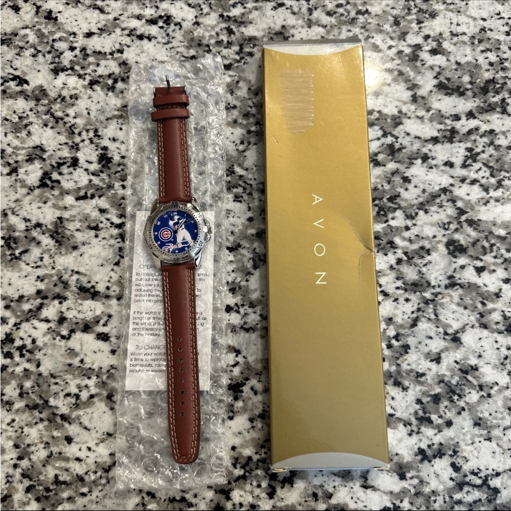 1998 MLB Homerun Hero Chicago Cubs Sammy Sosa Avon Watch